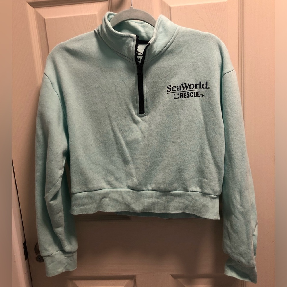 Sea World Half Zip Sweatshirt